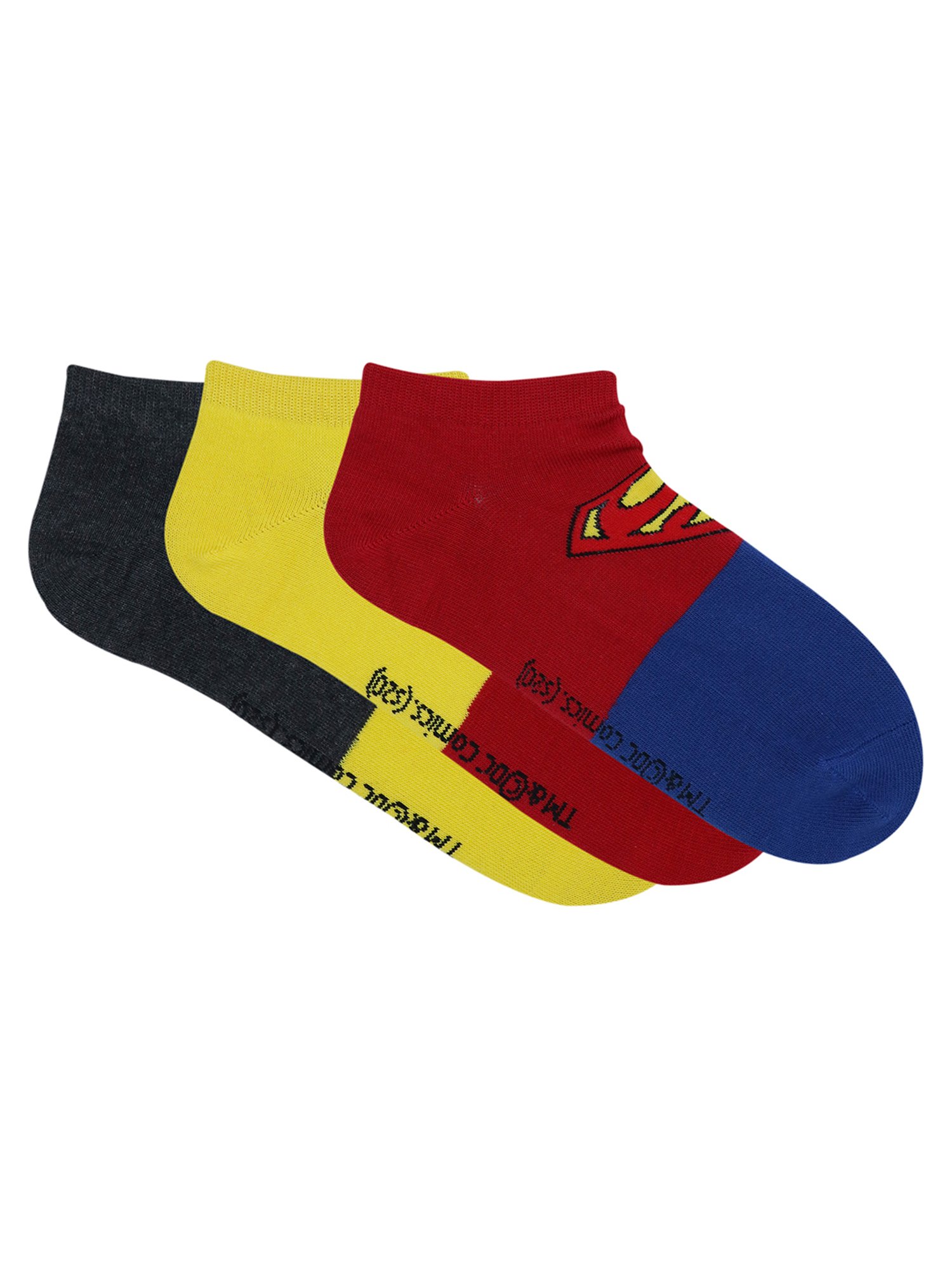 Balenzia Multicolor Free Size Printed Socks - Pack of 3