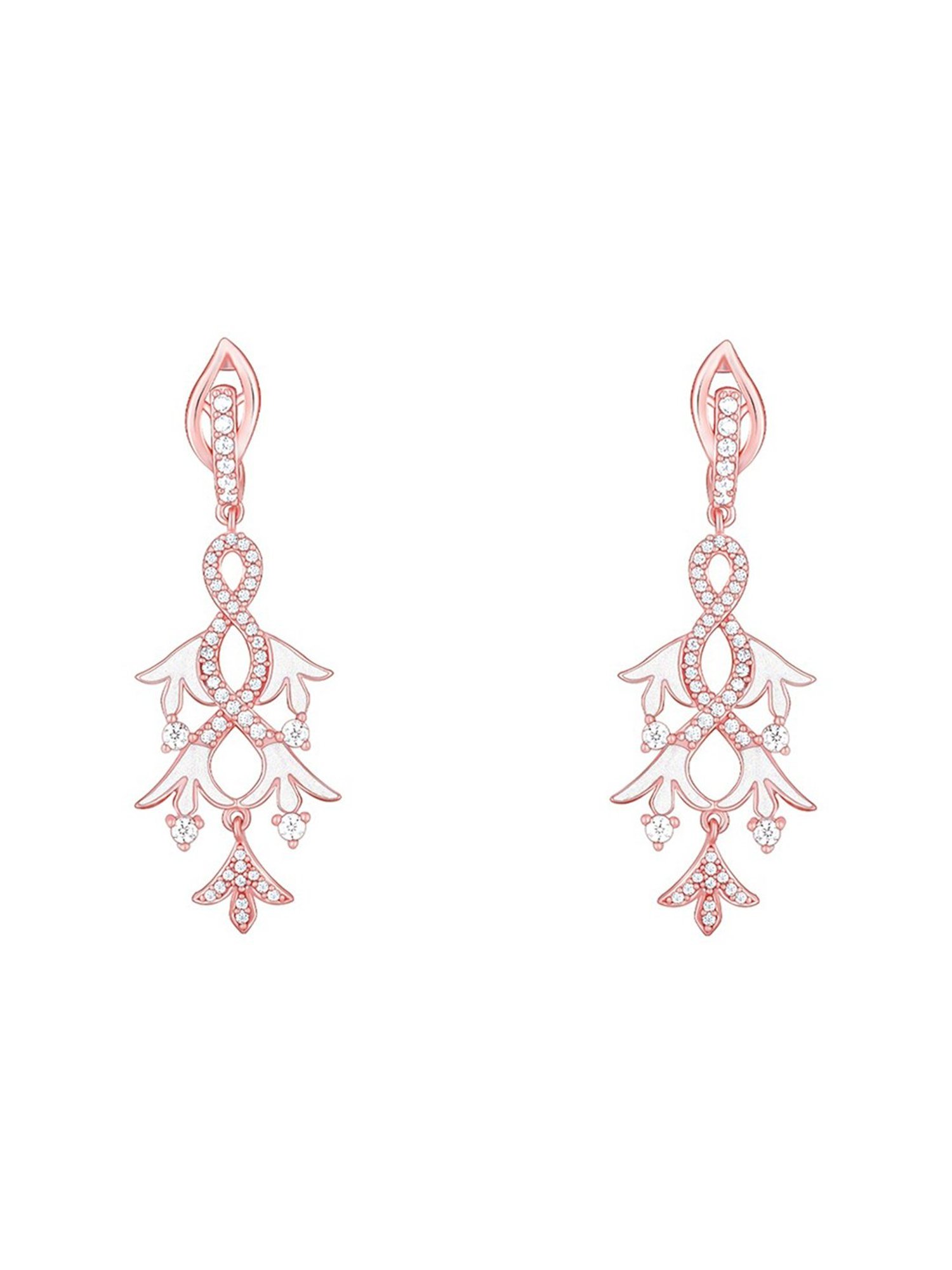 GIVA 925 Sterling Silver Bhumi Dance Of Musli Drop Earrings For Women