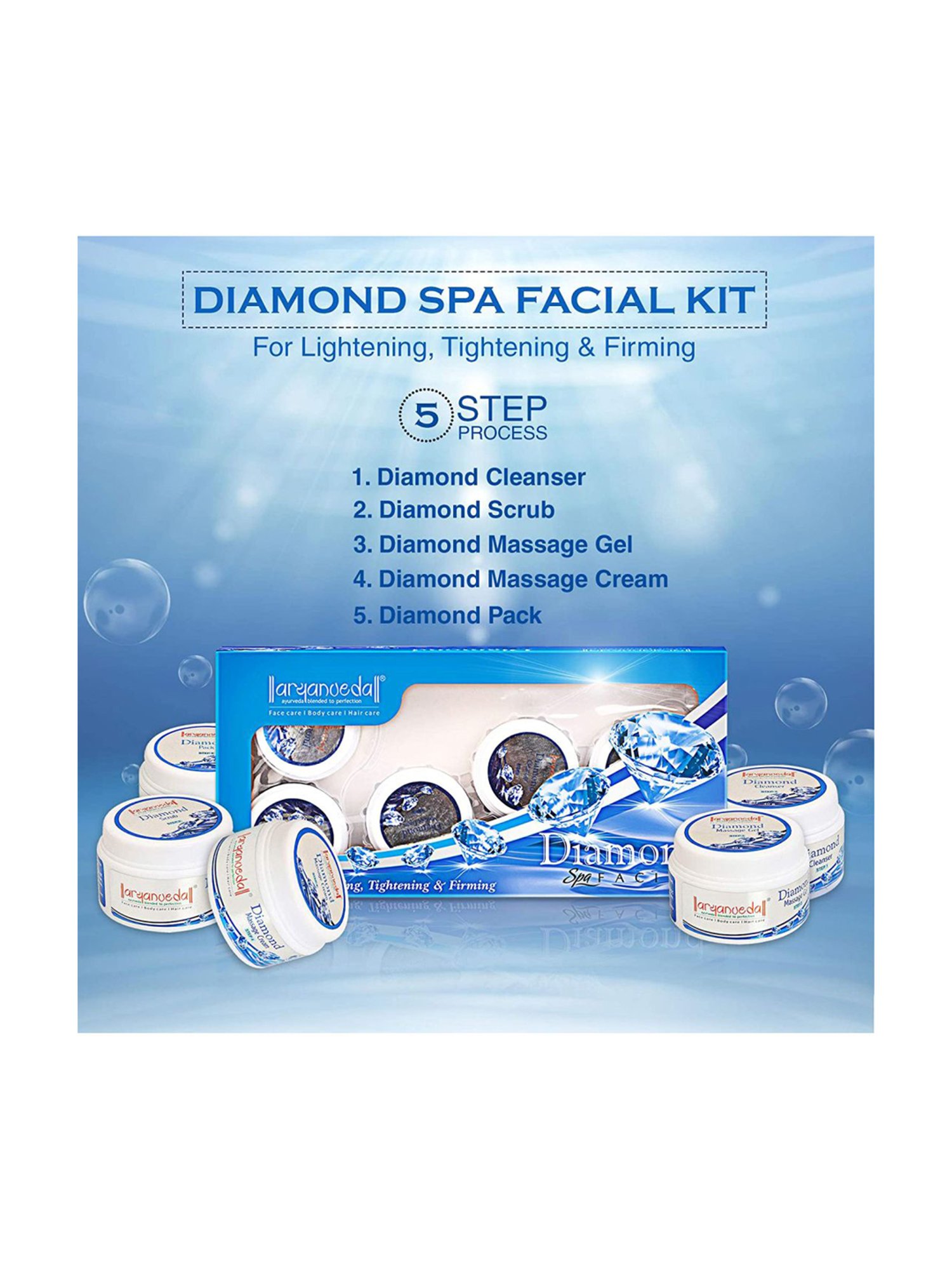 Aryanveda Diamond Spa Facial Kit