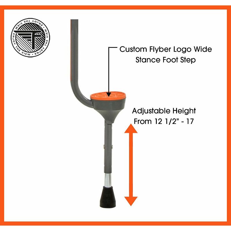 Flybar Master Stilts Gray Racer