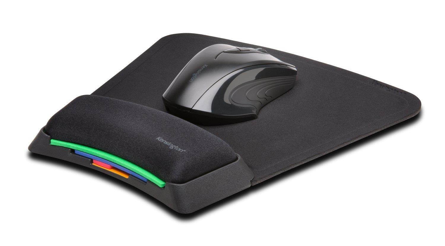 Kensington Smartfit Mouse Pad Stacked With Wrist Support