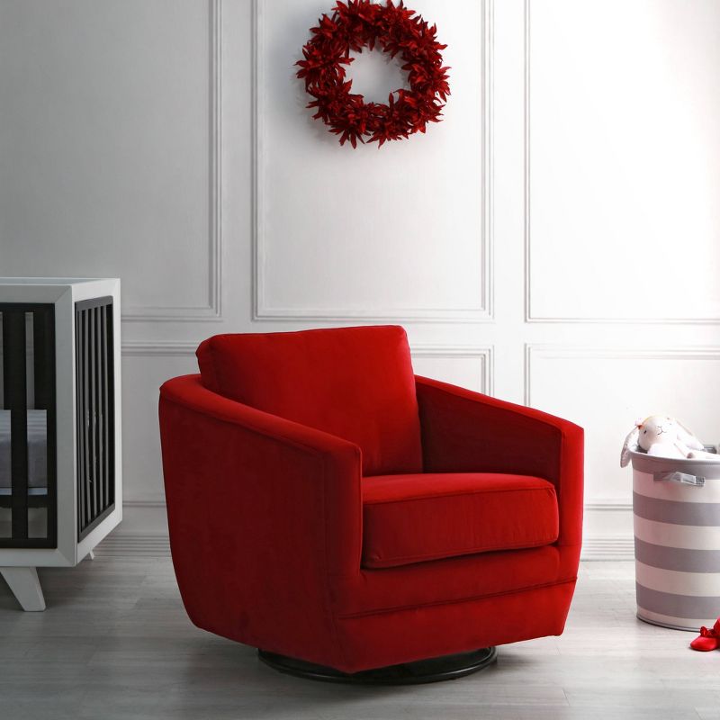 Karla Dubois Gogh Accent Chair - Candy Apple