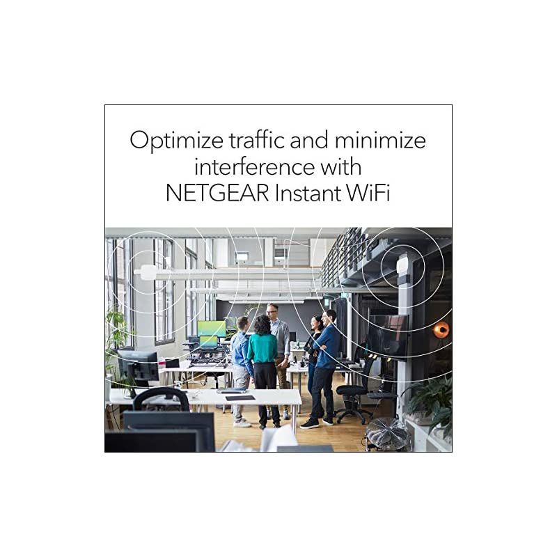 Wireless Access Point (WAC510B03) - Dual-Band AC1300 WiFi Speed | Up to 200 Clients | 1 x 1G Ethernet LAN Port | MU-MIMO | Insight Remote Management | PoE or Optional Power Adapter | 3-pack