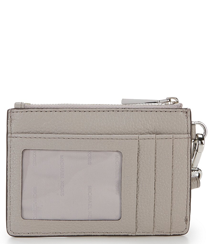 Michael Kors Zebra Signature Jet Set Double Zip Wristlet