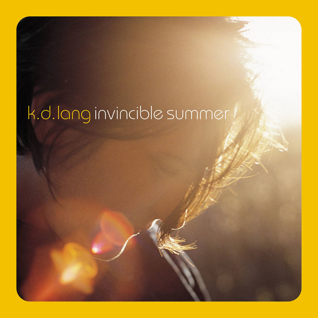 k.d. lang Invincible Summer LP (Yellow Flame Vinyl)