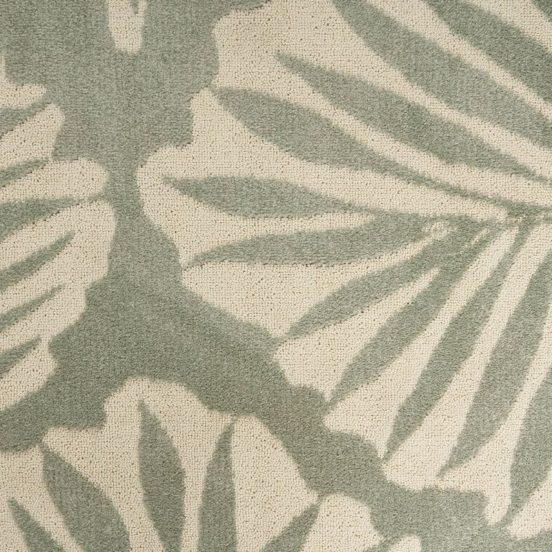 5' x 8' Verbena Floral Outdoor Rug Green/Ivory - Christopher Knight Home