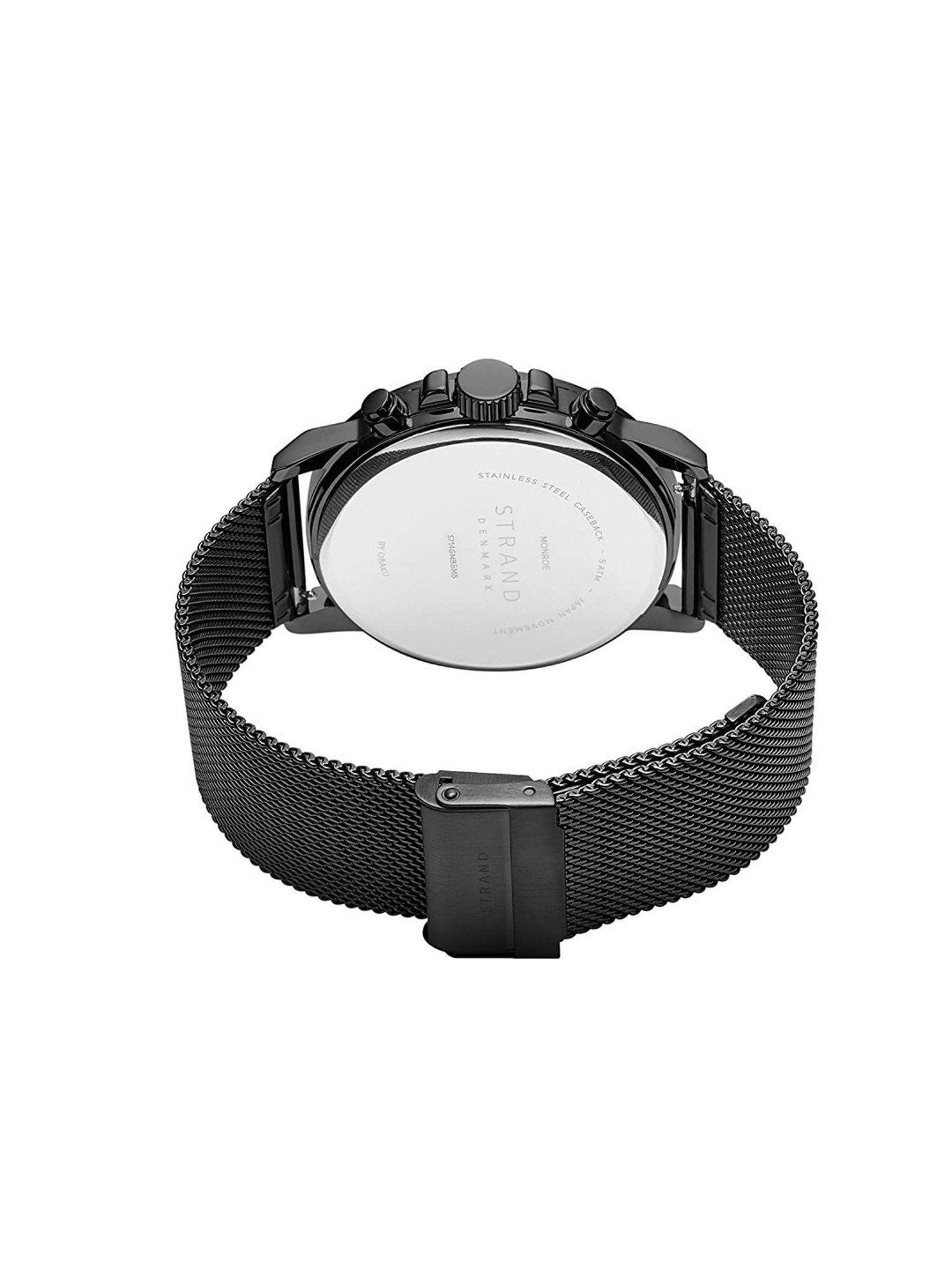 STRAND by Obaku S714GMBBMB Monroe Chronograph  Watch for Men