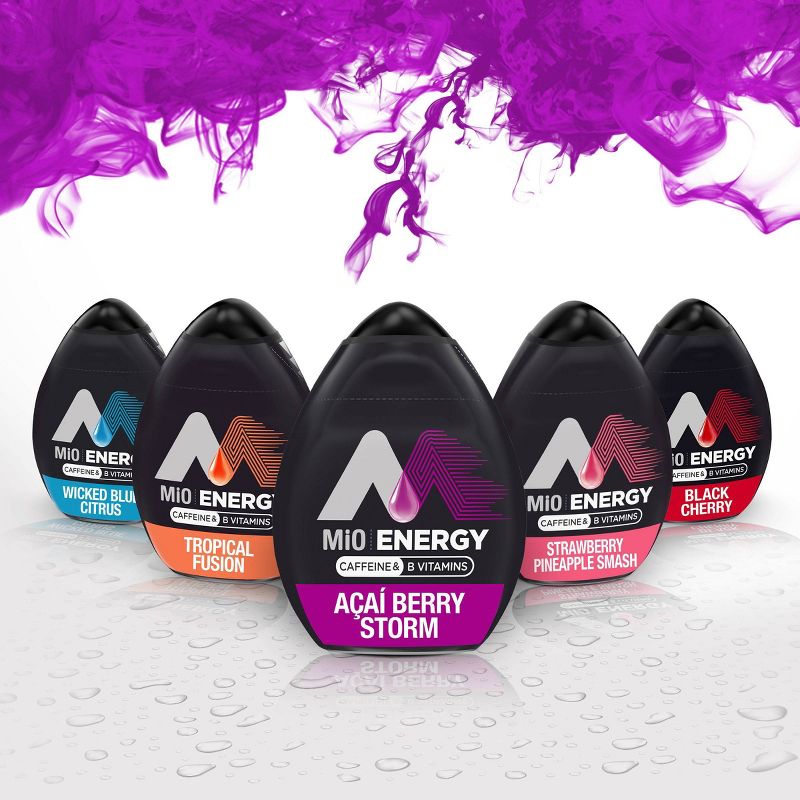 MiO Energy Acai Berry Storm Liquid Water Enhancer - 1.62 fl oz Bottle