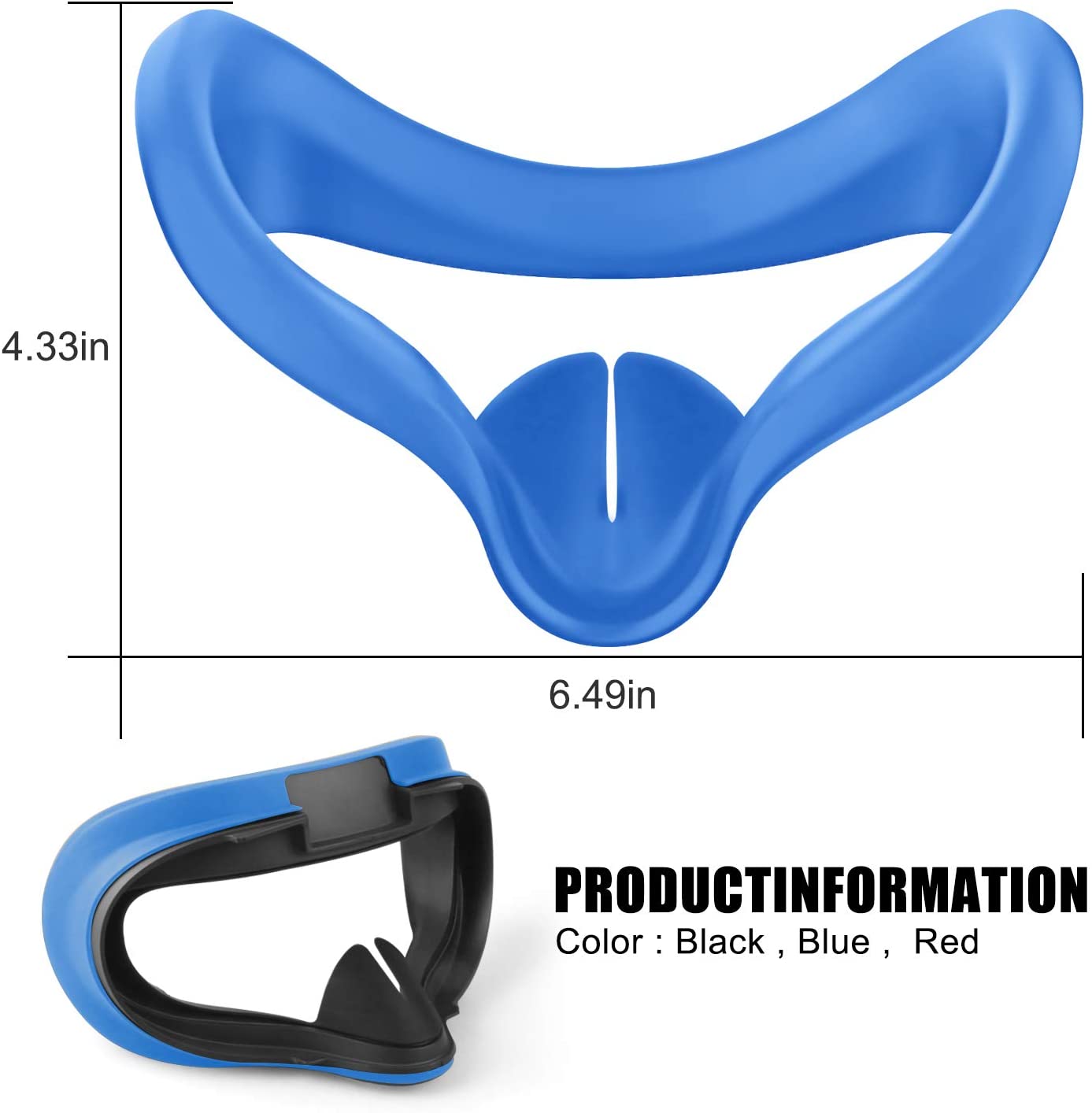 2 Pairs Oculus Quest 2 Elite Washable Silicone Handle Protective Cover