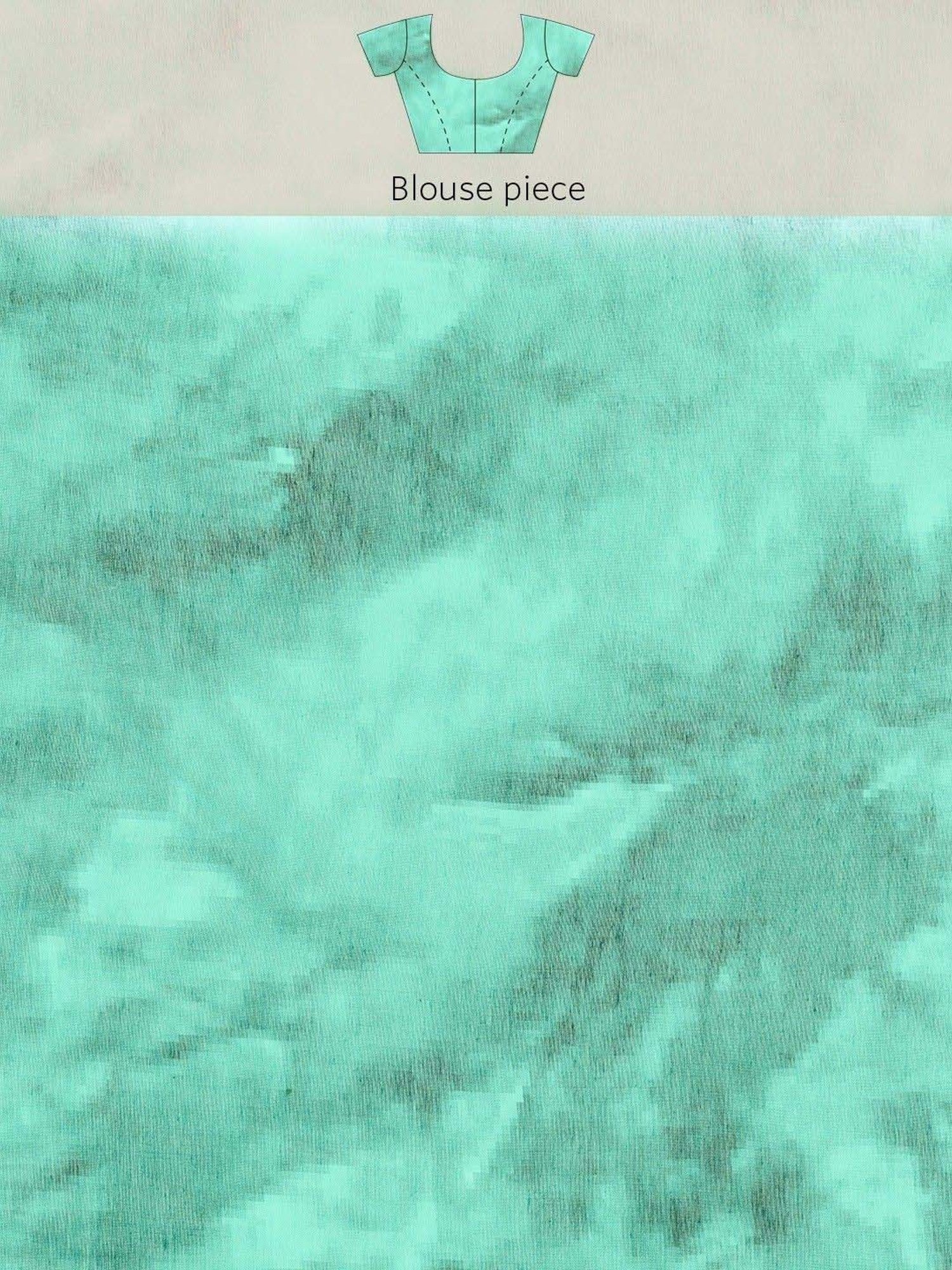 Silk Land Multicolored Tie & Dye Saree With Unstitched Blouse