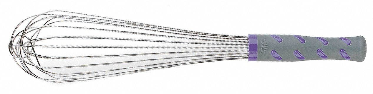 VOLLRATH 47004 Piano Whip, L 14 In, Purple