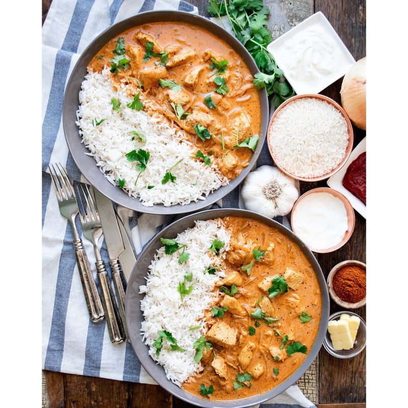 Local Crate Indian Butter Chicken with Jasmine Rice Meal Kit - Serves 2 - 29oz