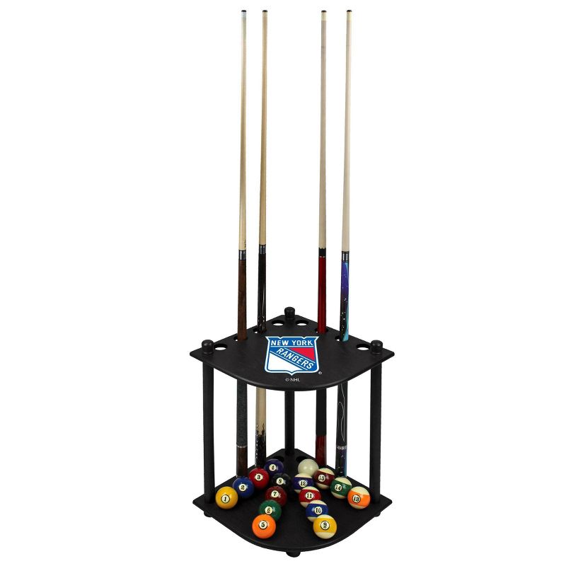 Hathaway Westmont Floor Standing Pool Cue Rack - Black