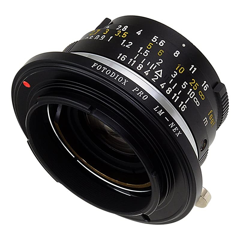 Pro Lens Mount Adapter, Leica M Lens to Sony Alpha NEX Camera, fits Sony NEX-3, NEX-5, NEX-5N, NEX-7, NEX-7N, NEX-C3, NEX-F3, Sony Camcorder NEX-VG10, VG20, FS-100, FS-700, fits Leica M lens, CL lens