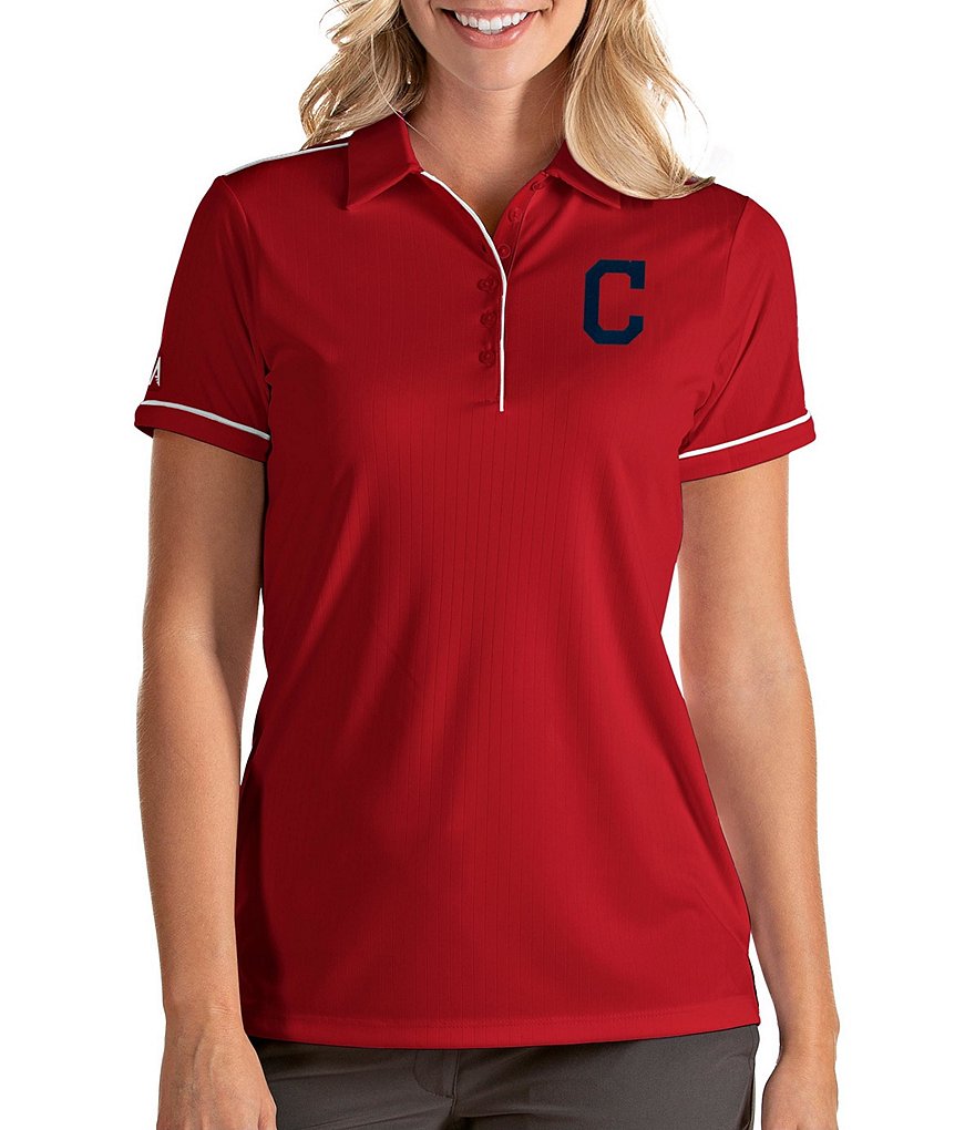 Antigua Women's MLB Salute Short-Sleeve Polo Shirt