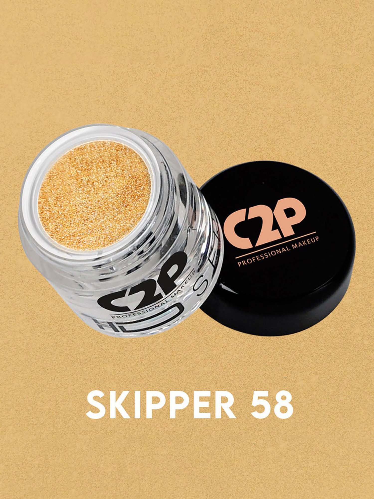 C2P PROFESSIONAL MAKEUP HD Loose Precious Pigments Eyeshadow Skipper 58 - 2 gm