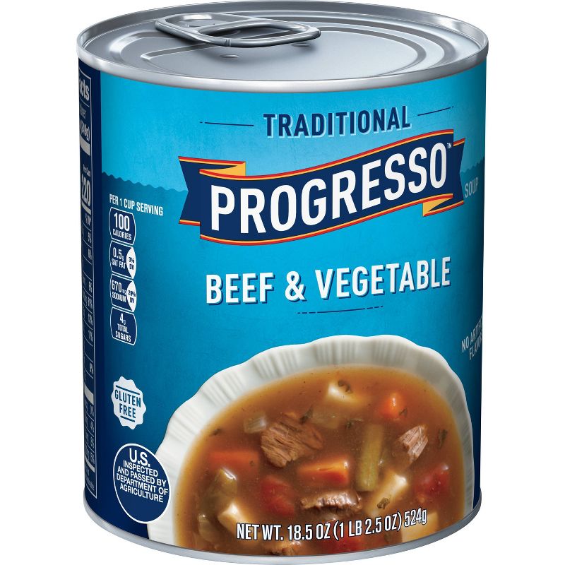 Progresso Beef & Vegetable Soup - 18.5oz