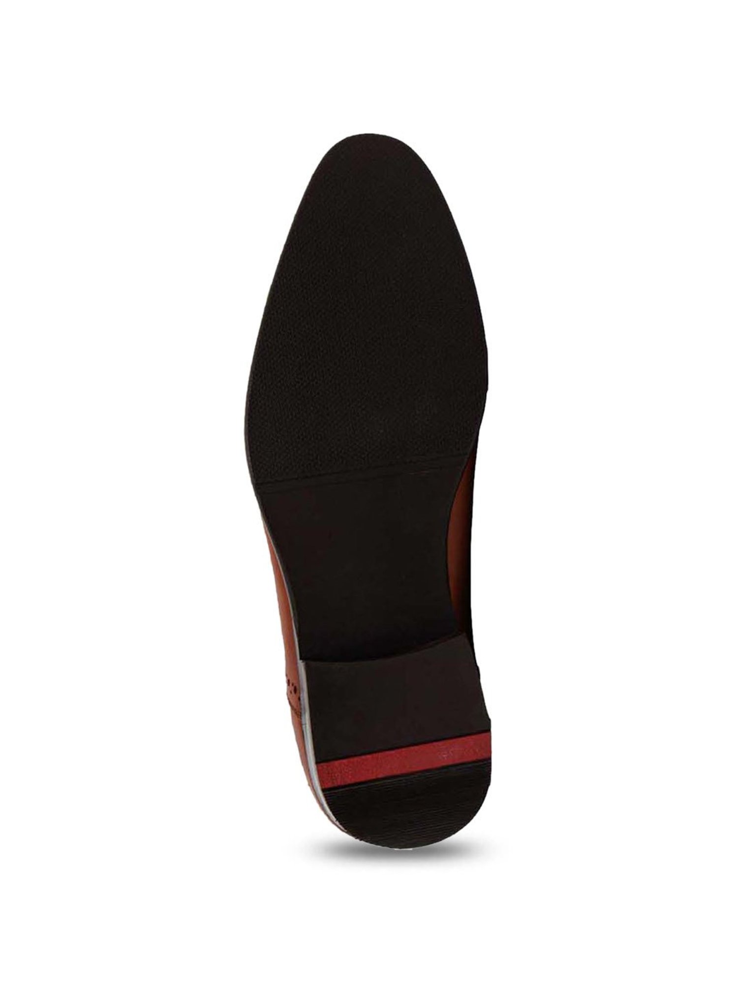 Ezok Men's Tan Oxford Shoes