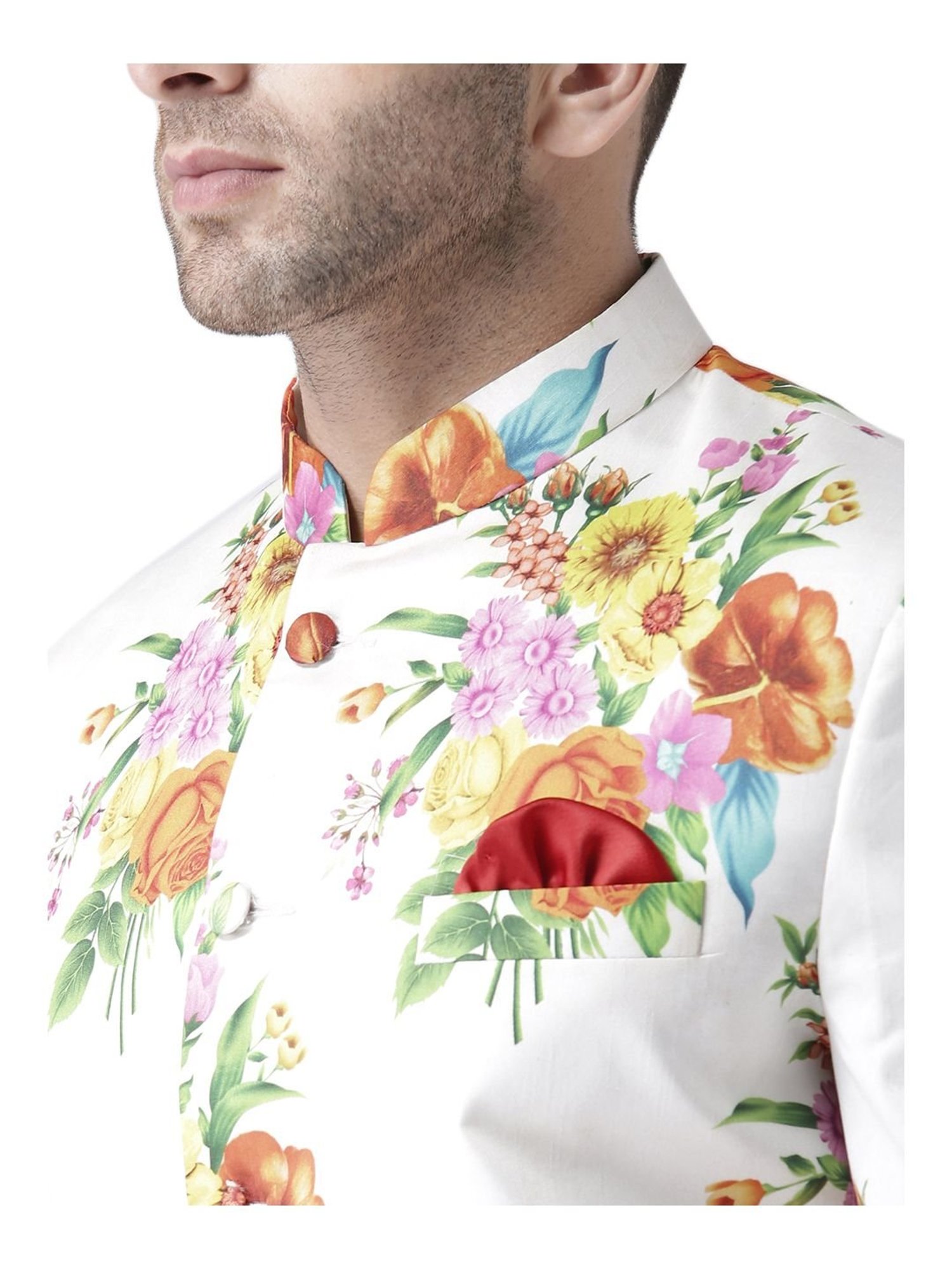 Hang Up Multicolor Regular Fit Printed Blazer