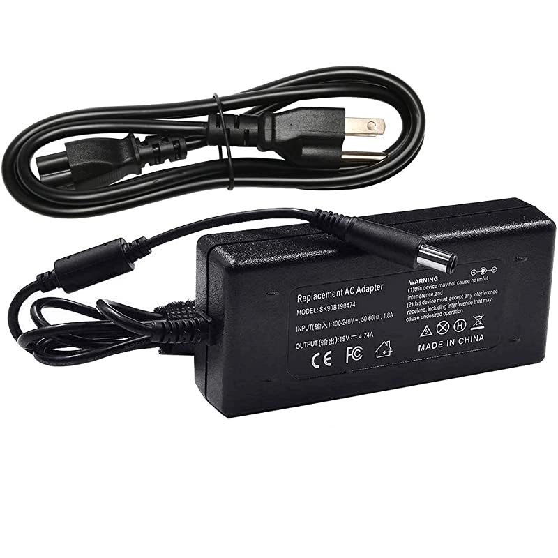 Adapter Power Cord for HP UltraSlim Docking Station 2013 US D9Y32AA D9Y32AAABA D9Y32UTABA D9Y19AV D9Y19AVABA HSTNNIX10 Slimline 260a000 Series 260a114 260a020 V8P15AA TPCW033SF 260A010