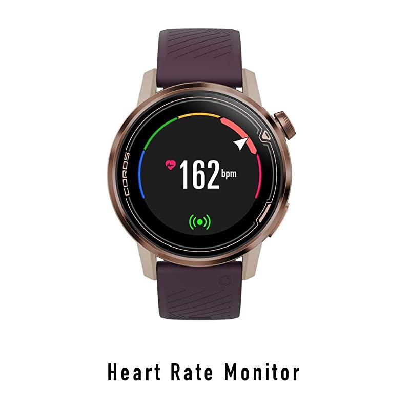 APEX Premium Multisport GPS Watch with Heart Rate Monitor 25h Full GPS Battery Sapphire Glass Barometer ANT+ amp BLE Connections Strava amp Training Peaks Gold|42mm