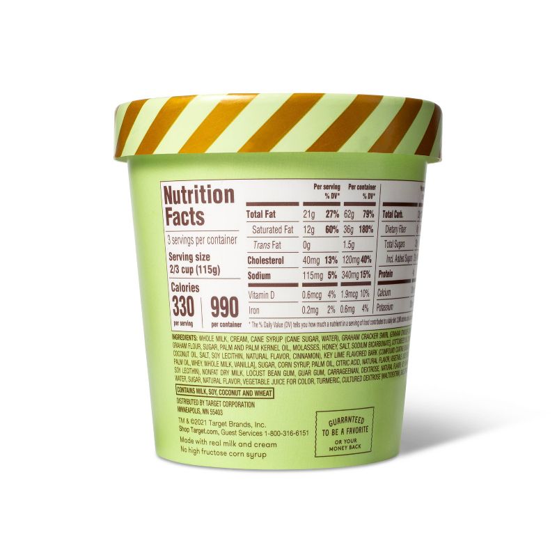 Key Lime Pie Ice Cream - 16oz - Favorite Day™