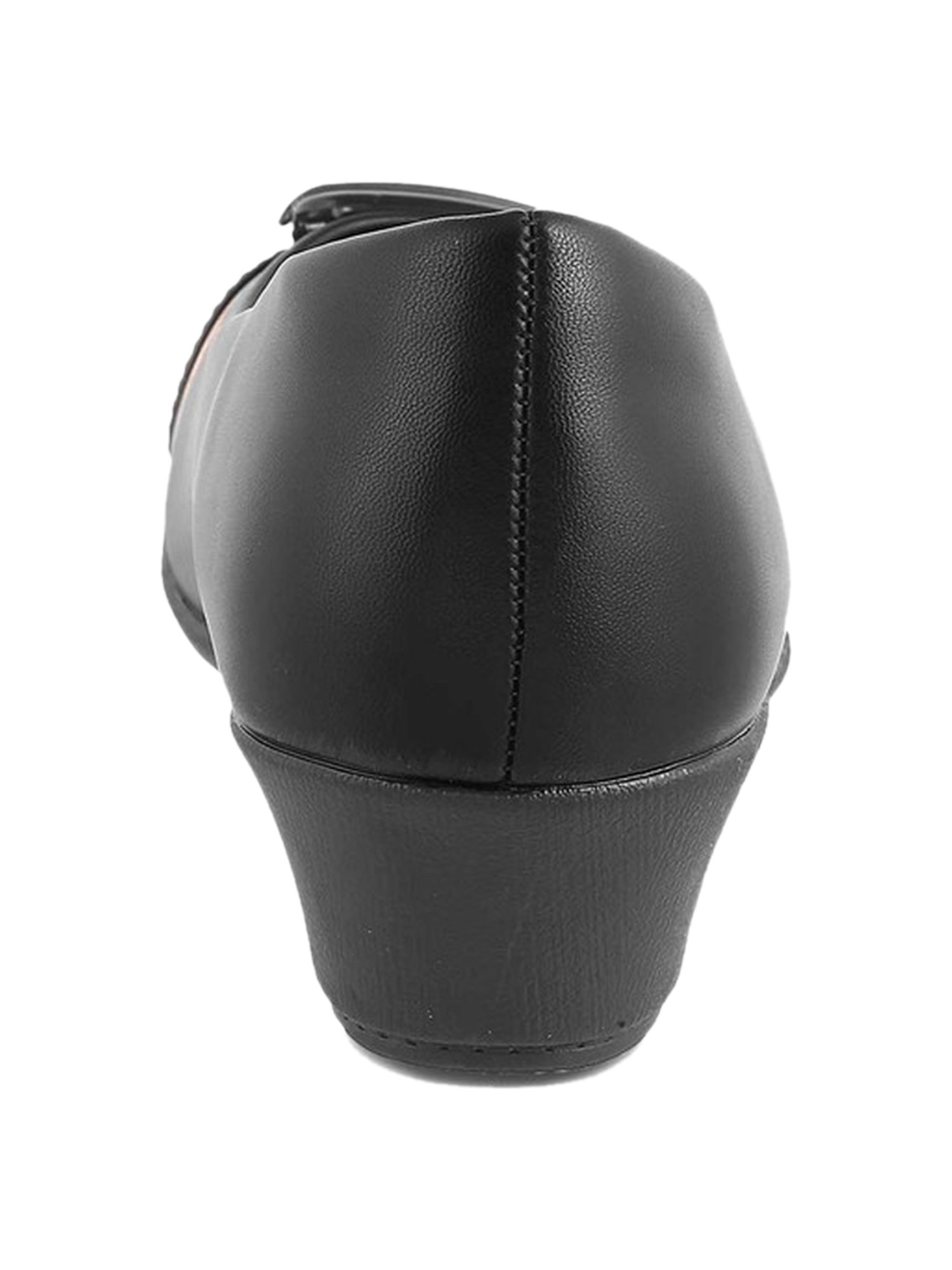 Tresmode Women's Black Wedge Ballets