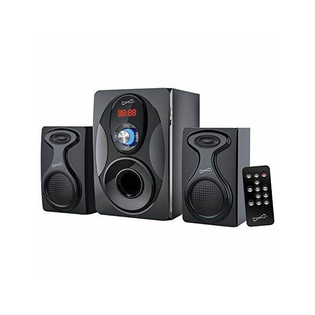 Supersonic SC-1129BT Bluetooth Multimedia Speaker System with Remote Control