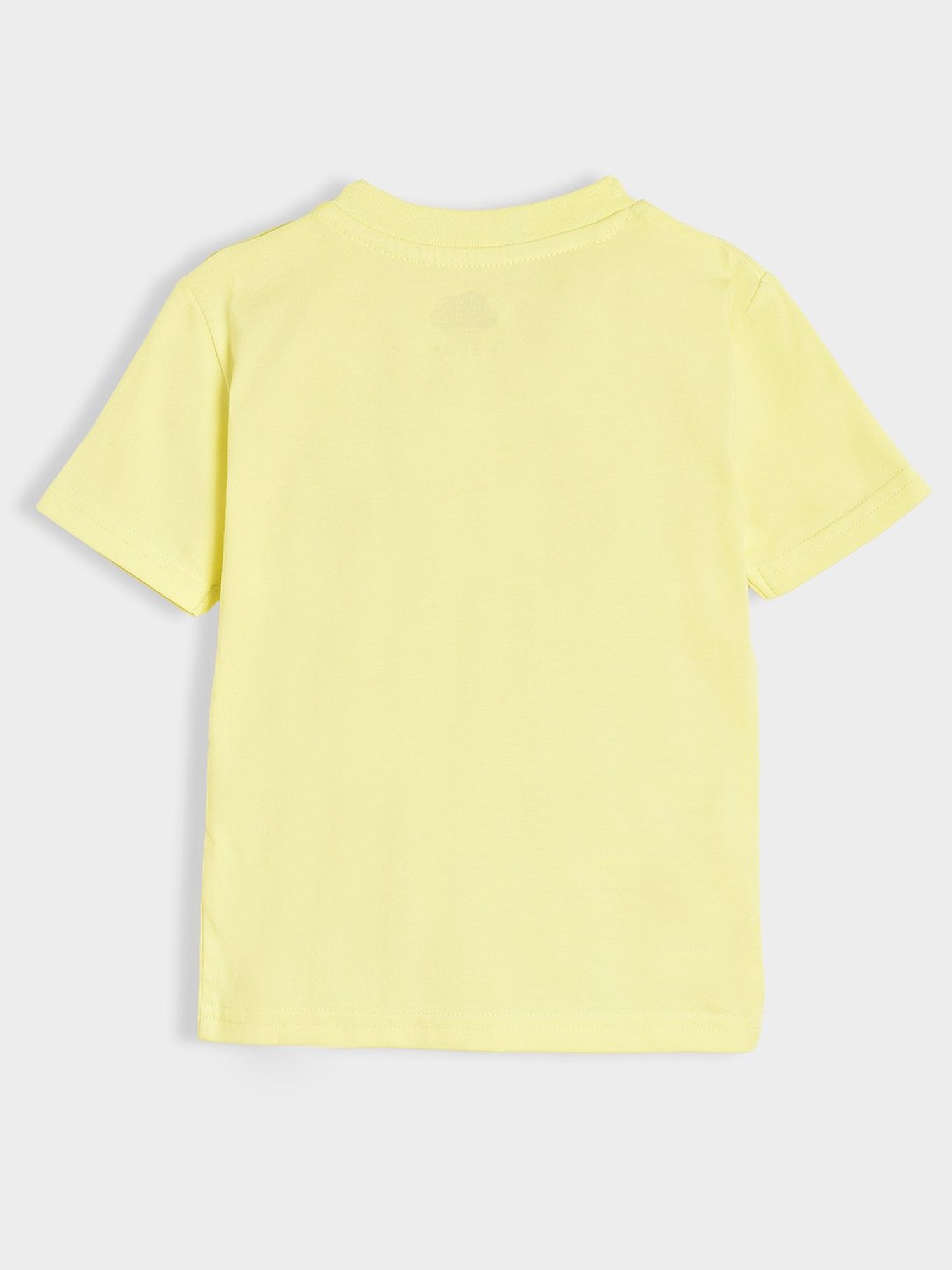 MiArcus Kids Yellow Printed T-Shirt