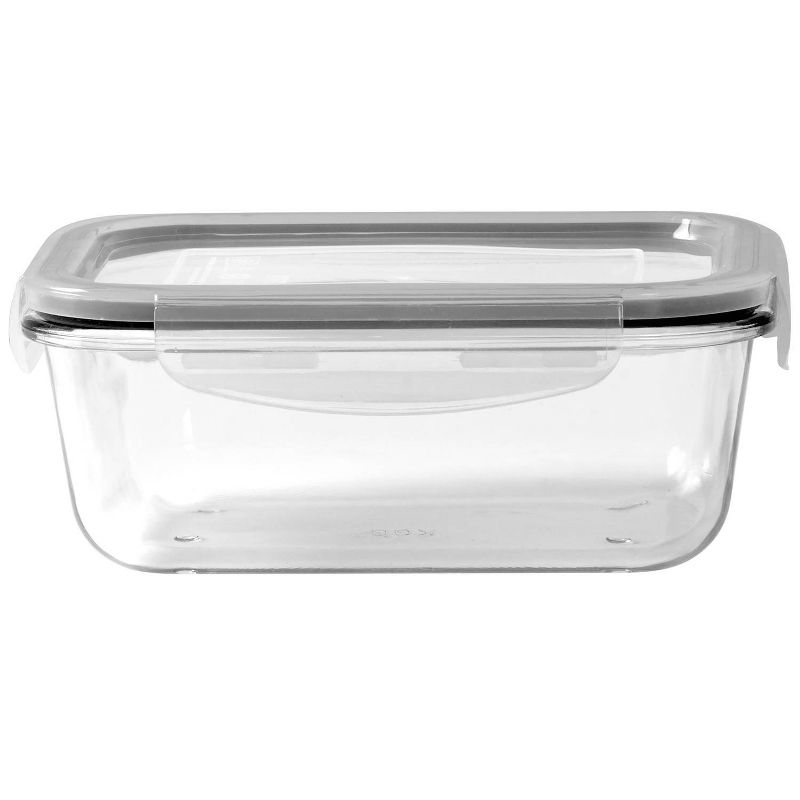 Mason Craft & More Set of 7 Rectangular Food Storage Containers with Lids