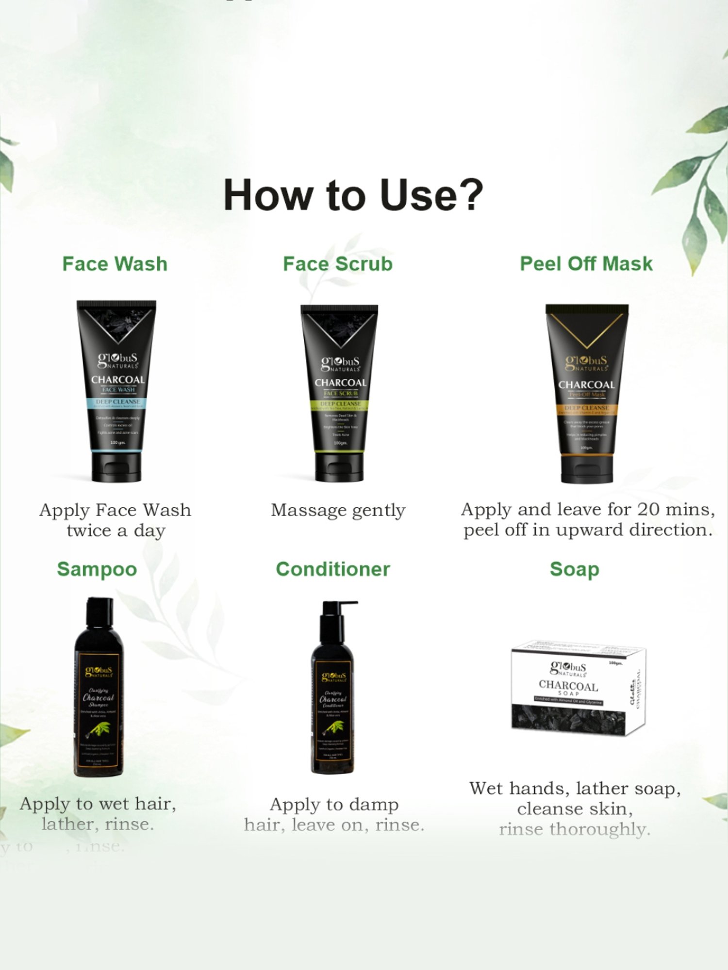 Globus Naturals Charcoal Detox Rakhi Gift Box - Set of 6