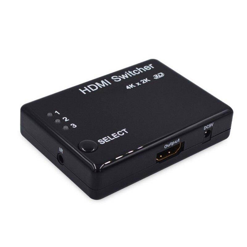 HDMI 3 in 1 switch supports 4k * 2k 3D mobile phone connected to the TV display converter