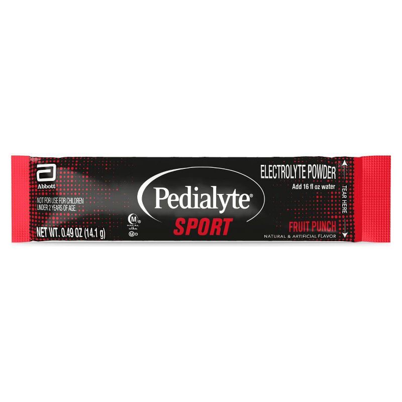 Pedialyte Sport Electrolyte Powder - Fruit Punch - 6ct/2.94oz