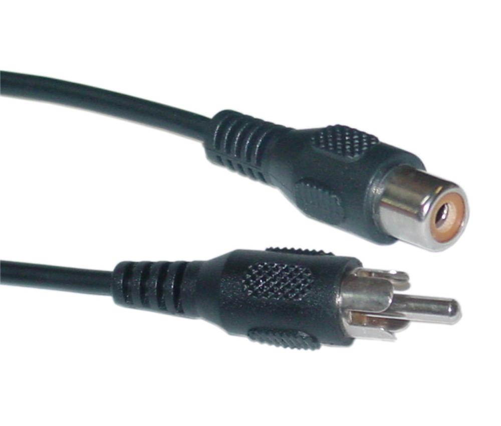 Offex RCA Audio / Video Extension Cable, RCA Male to RCA Female, 6 foot