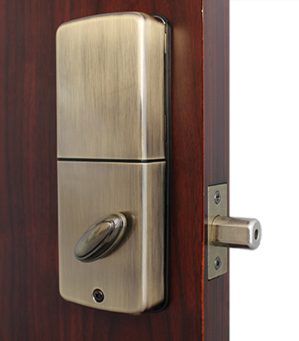 LockeyUSA EB915OIL Electronic Bluetooth Deadbolt with Keypad Access, iOS & Android, Oil Rubbed Bronze