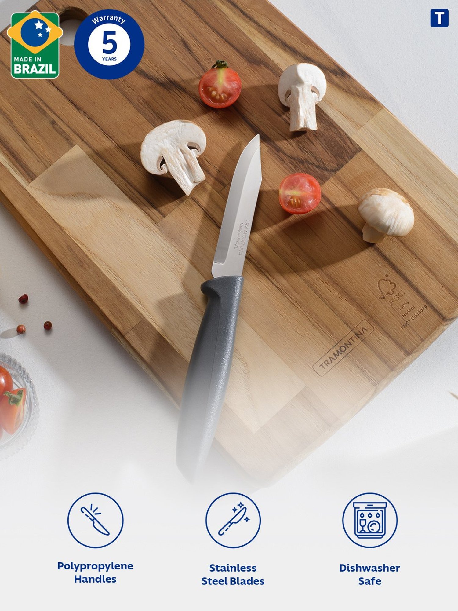 Meyer Stainless Steel 12cm Utility Knife