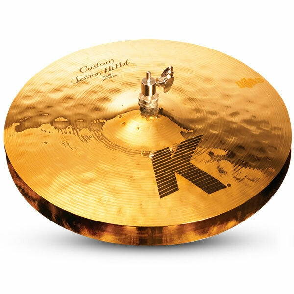 ZILDJIAN K0994 14" K CUSTOM SESSION HI HAT TOP DRUMSET CAST BRONZE CYMBAL NEW