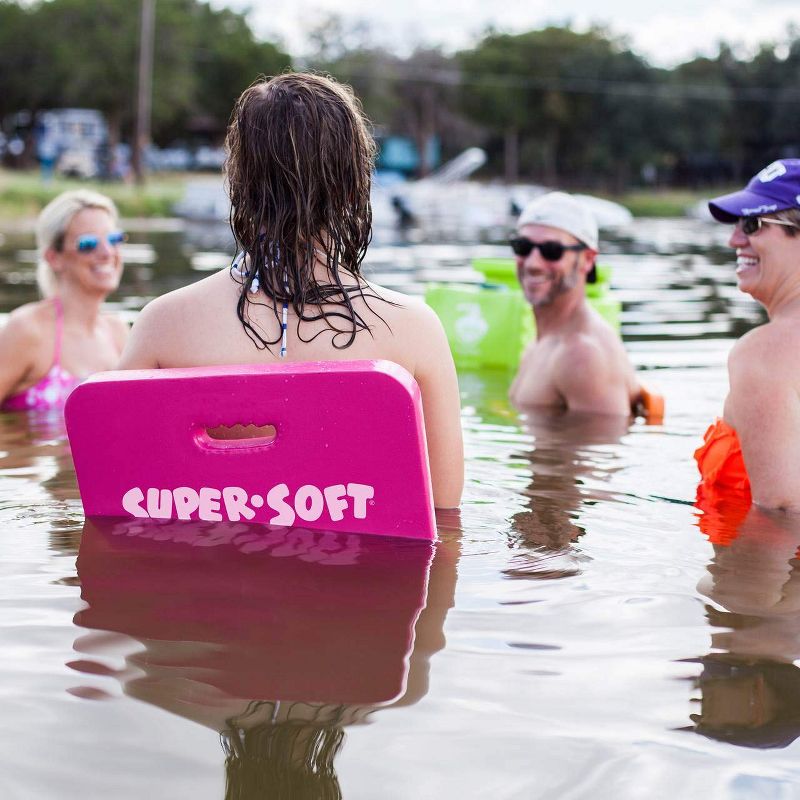 TRC Recreation 36" Long Adult/Child High Quality Reliable Comfortable Lazy Saddle Foam Water Resistant Floater, Pink