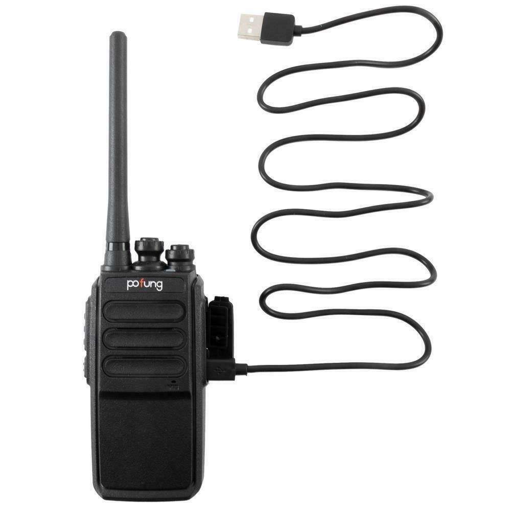 DMR-V1 Walkie Talkie 1024CH 1800mAh Two-Way Ham Radio Walkie Talkie Black