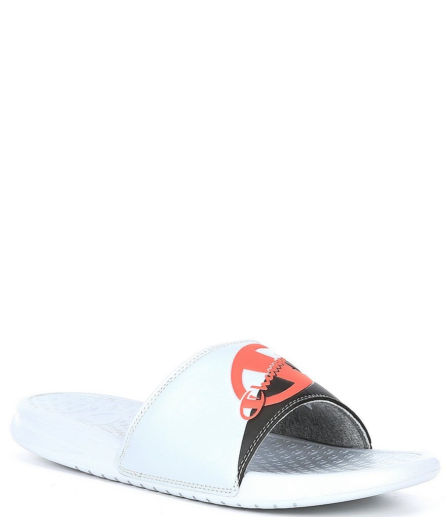 Champion Men's 50/50 Super Logo Slides