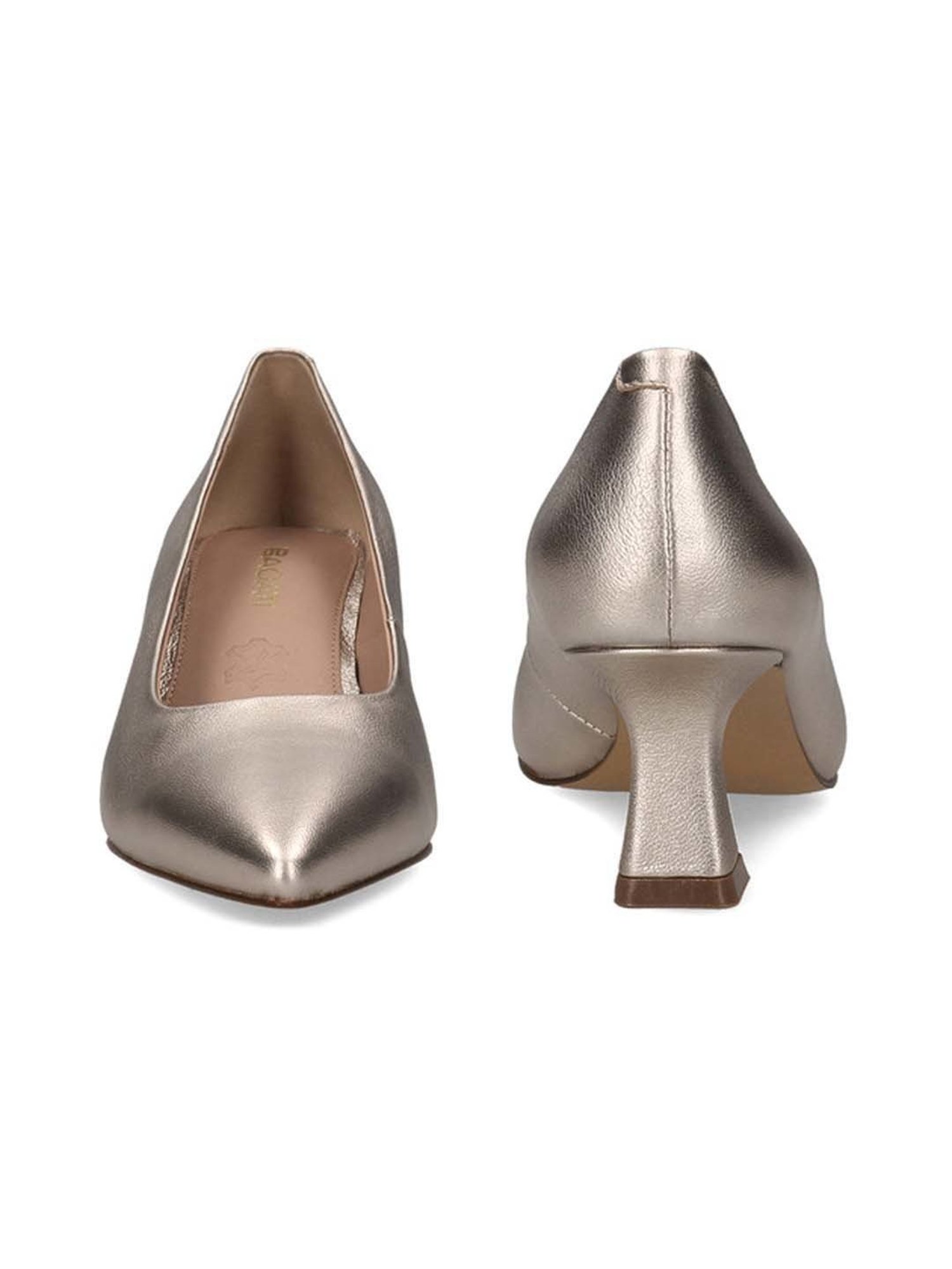 BAGATT Women's Varese Gold Casual Pumps