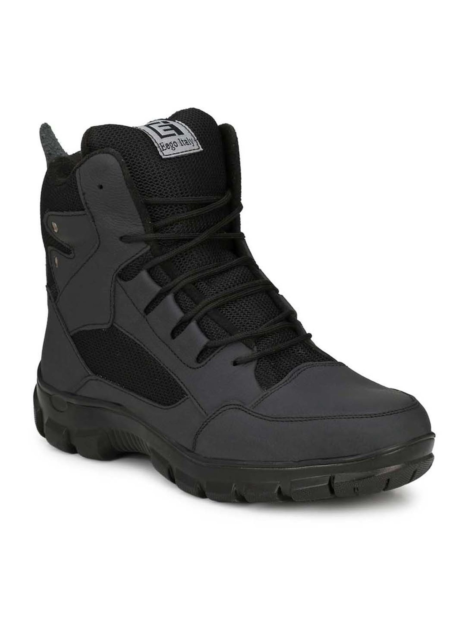 Eego Italy Men's Black Casual Boots