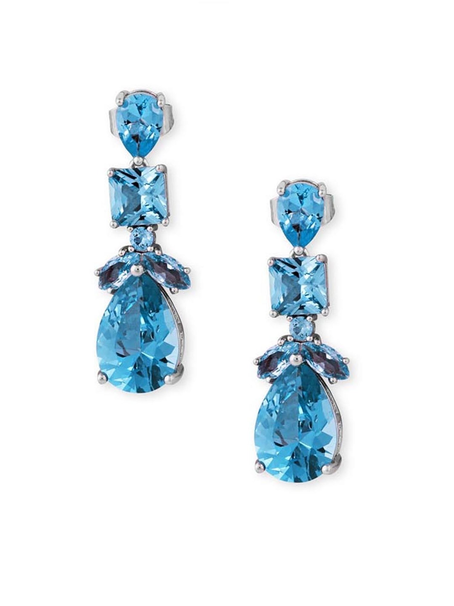 The Real Effect London Silver Earrings for Women