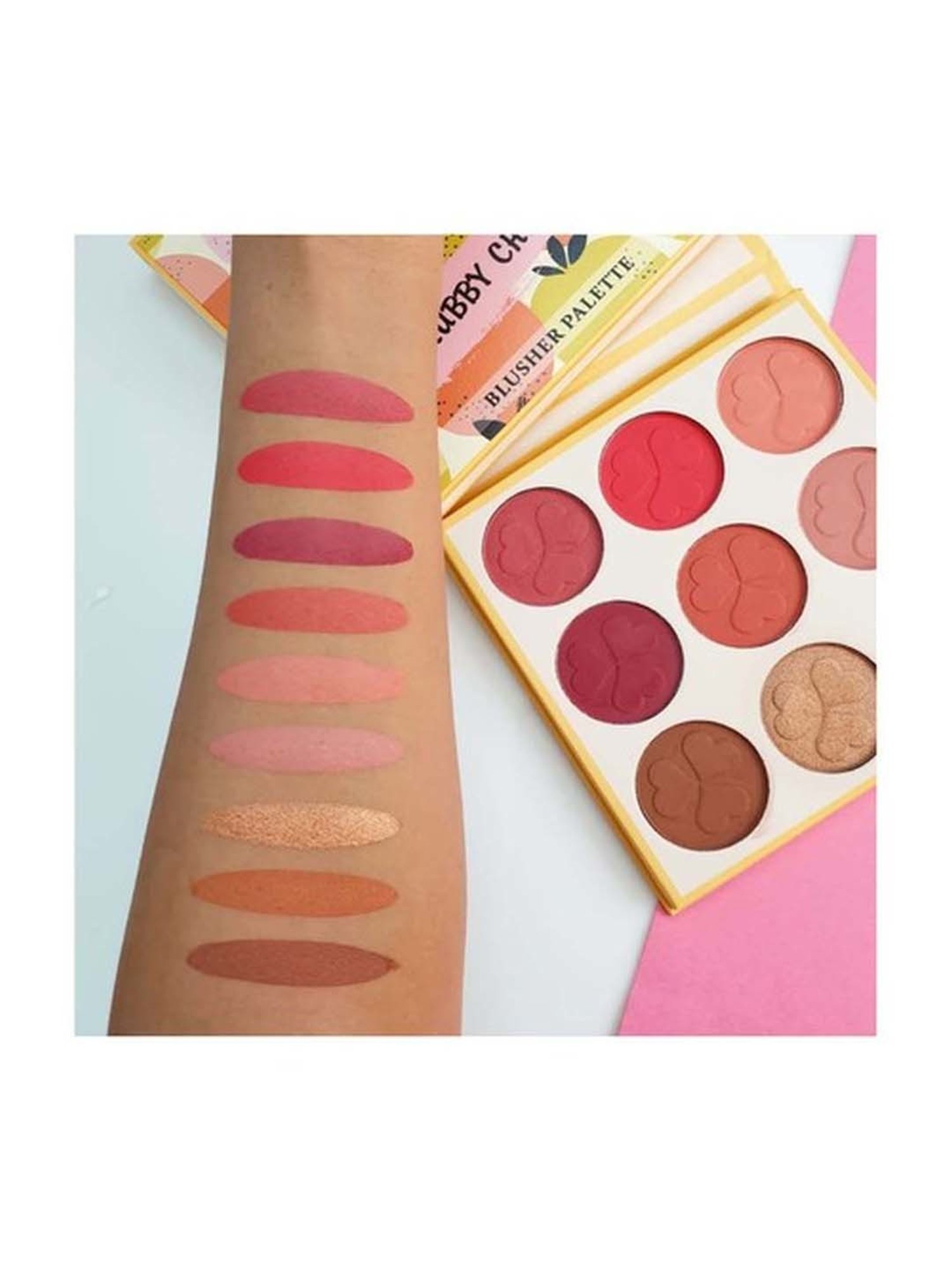 Kingdom Of Lashes Blusher Palette Chubby Cheeks x9 - 195 gm