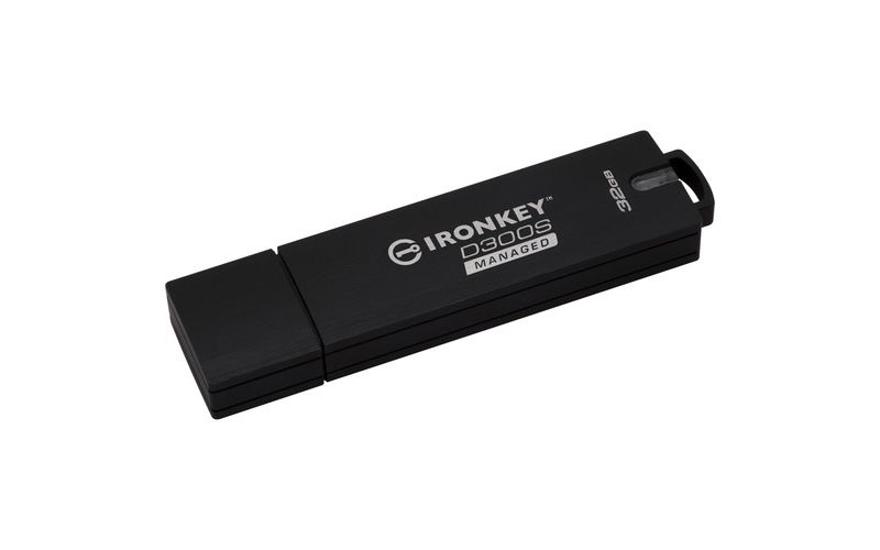 Kingston 32GB IronKey D300 USB 3.1 Flash Drive - 32 GB - USB 3.1