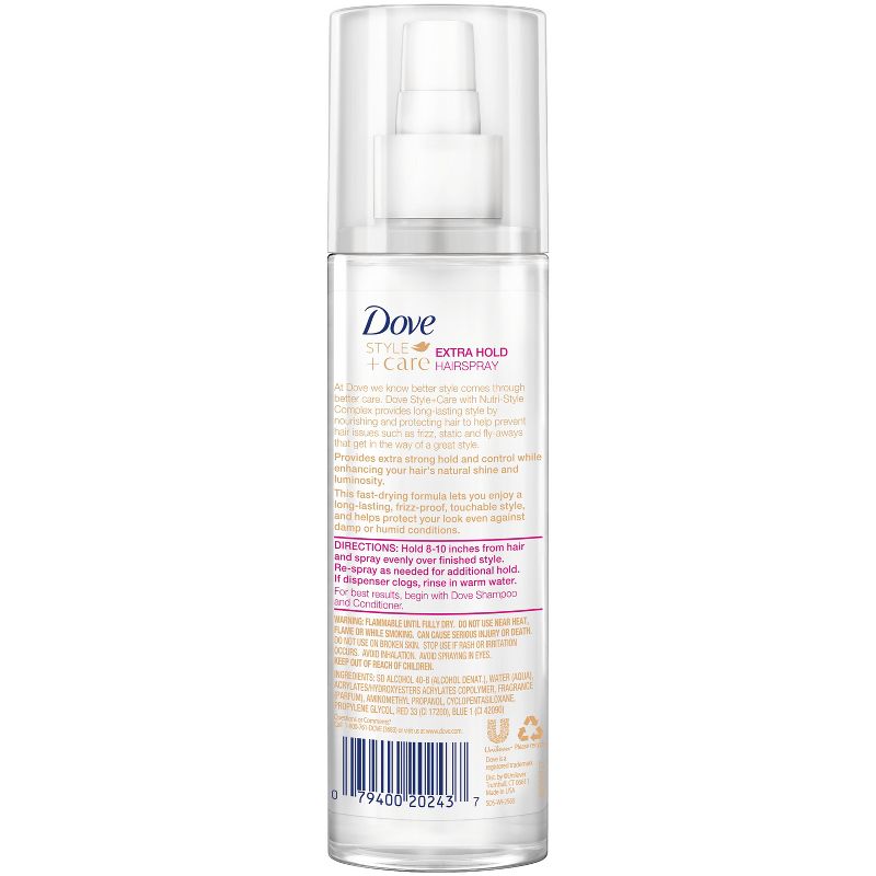 Dove Beauty Style + Care Extra Hold Hairspray - 9.25 fl oz