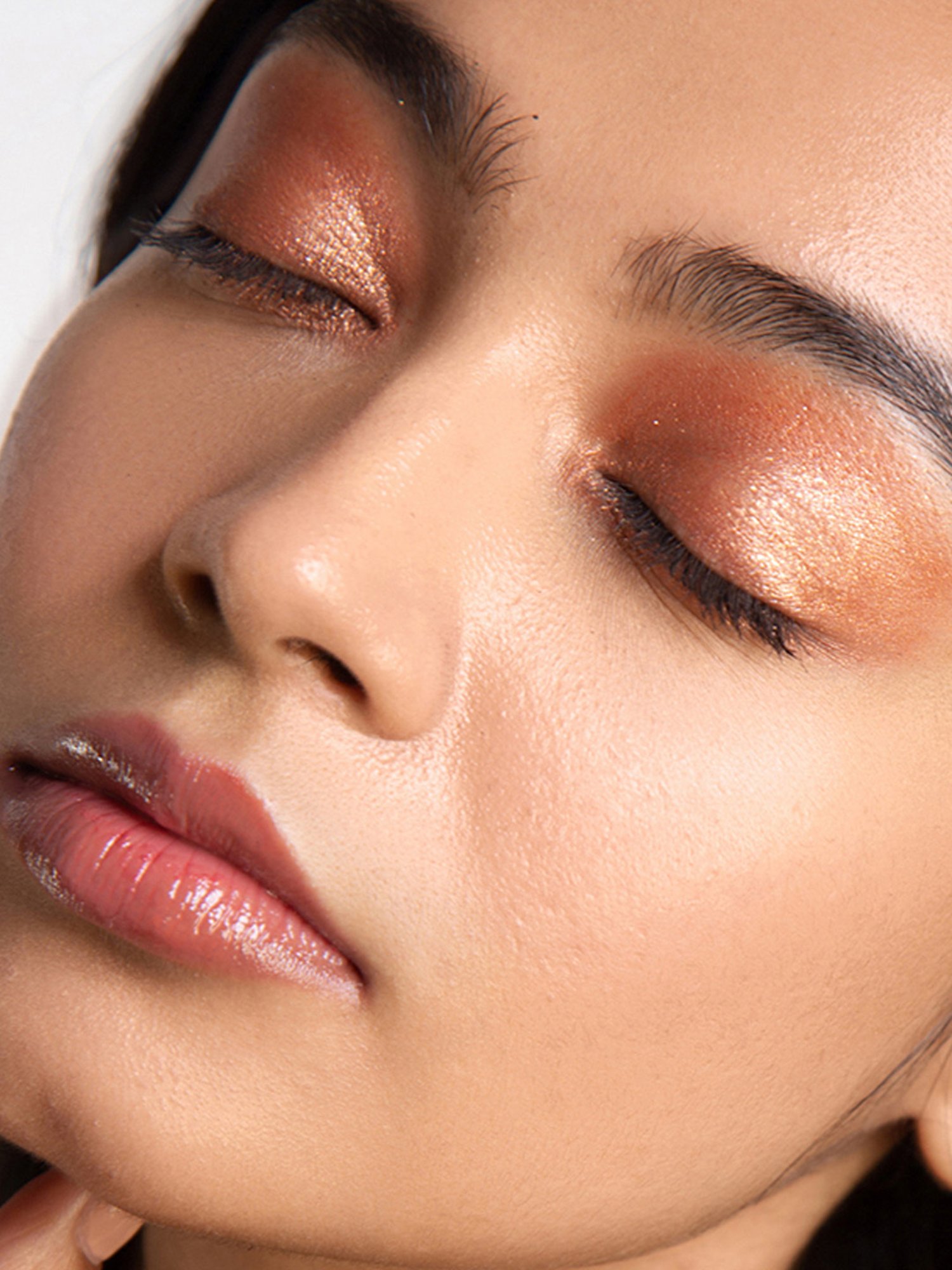 SHIBEL Copper Gold Shimmer Eyeshadow Born This Way - 6 ml