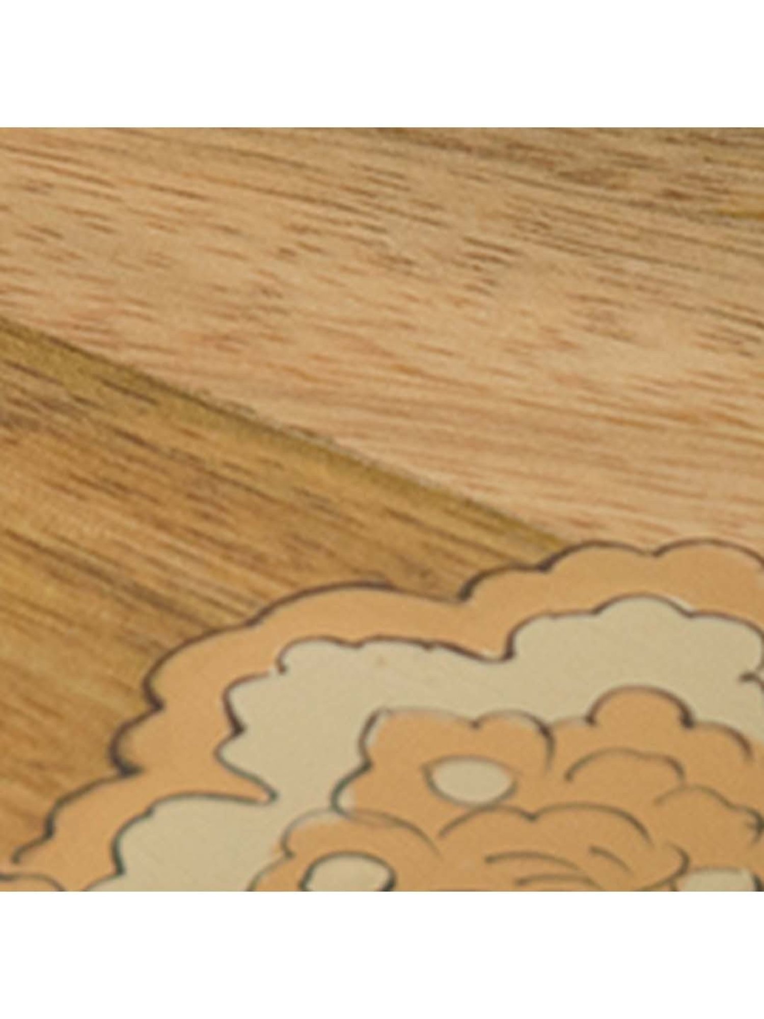 Ellementry Fleur D'or Brown Wooden Cake Stand With Base