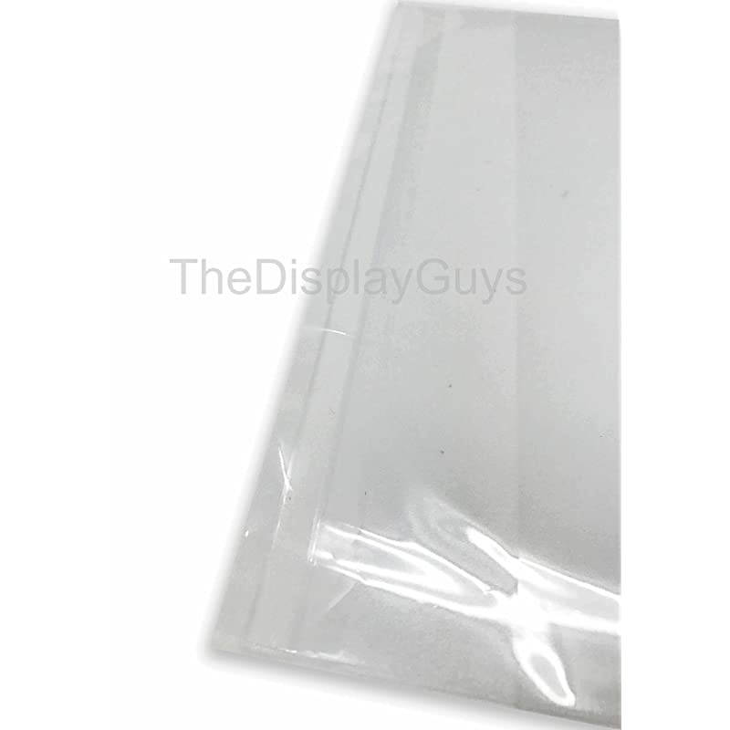 100 Pcs 10 716 x 12 14 Clear Self Adhesive Plastic Bags for 10x12 inches Picture Photo Framing Mats