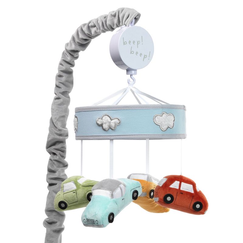 Lambs & Ivy Baby Car Tunes Musical Baby Crib Mobile Soother Toy